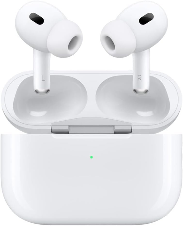 Apple AirPods Pro 2 Wireless Earbuds, Active Noise Cancellation, Hearing Aid Feature, Bluetooth Headphones, Transparency, Personalized Spatial Audio, High-Fidelity Sound, H2 Chip, USB-C Charging - Image 4