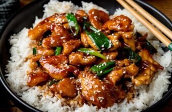 Sticky Mongolian Chicken [Ready in 25 mins!]