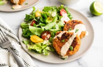 Crispy Chickpea Fritters (Easy, Gluten-Free Recipe)