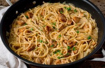 Garlic Butter Chicken Pasta